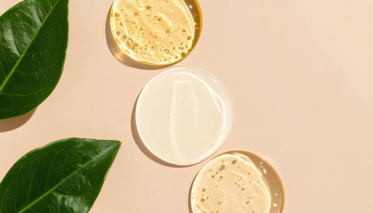 witch hazel as facial toner applied with cotton pad on clean skin